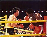 Rocky Canvas Paintings - Rocky II vs. Apollo